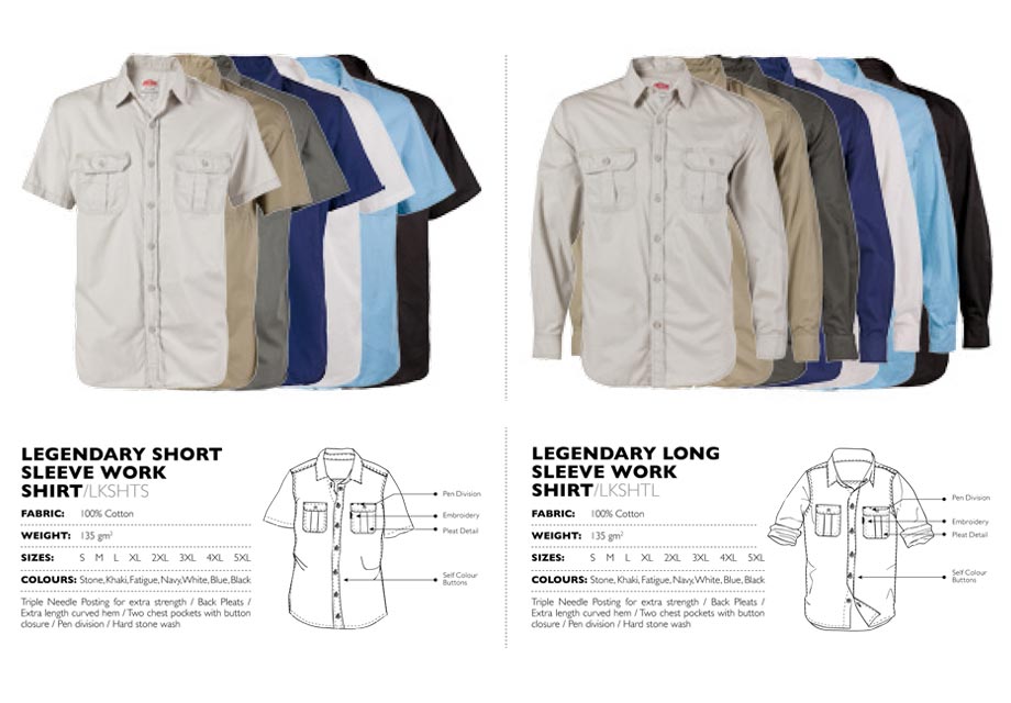 Fishing shirts Assorted colours - Image 2