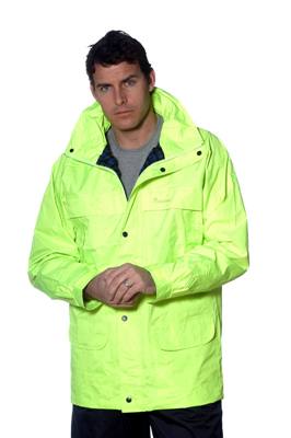 Brown Hooded water resistant Jackets - Image 3