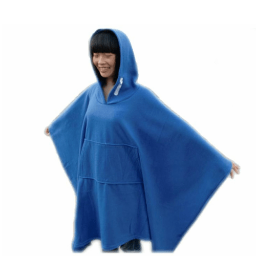 Hooded Polar Fleece Ponchos