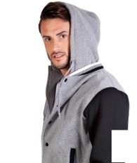 2ARM Hoodies-contrast sleeve & hood - Image 5