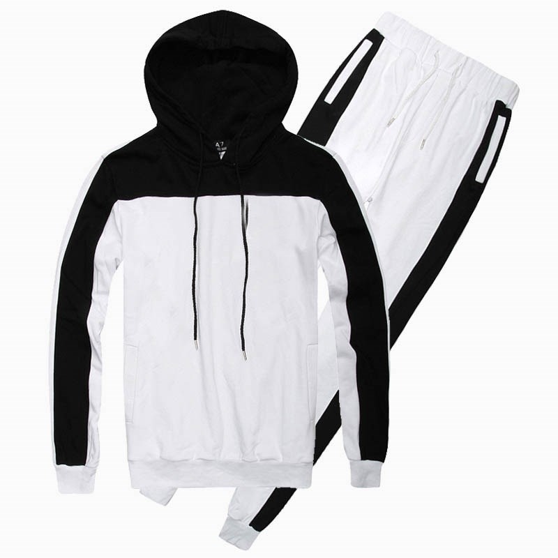 Mens Polo Hoodie Tracksuits - Image 4