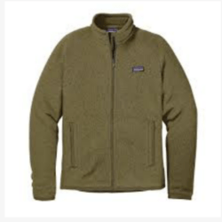Khaki polar fleece jacket- sweater