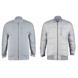 Quilted Bomber Jacket