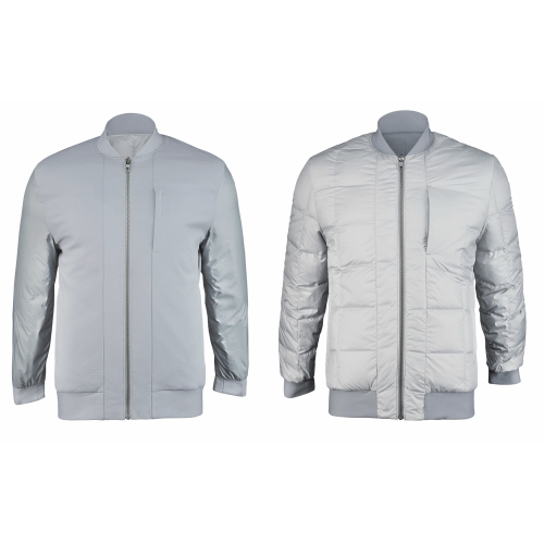 Quilted Bomber Jacket