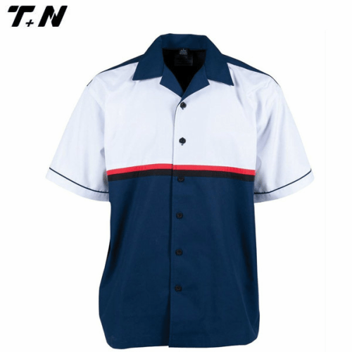 Navy, white and orange pit shirt-Custom RS Racing shirt
