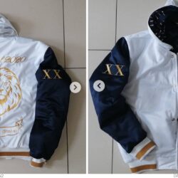 Stylish Retro Bomber Matric Jacket