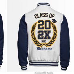 Matric Jacket 8, with embroidery