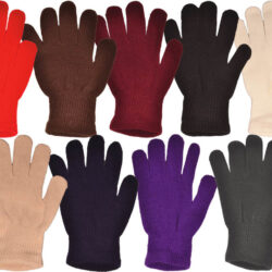 Assorted color knitted Gloves