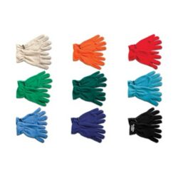 Polar fleece gloves assorted colors