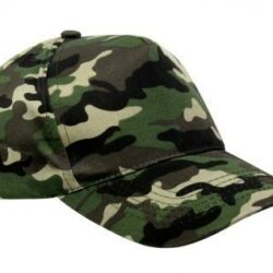 Superior camo cap- green black and stone camo