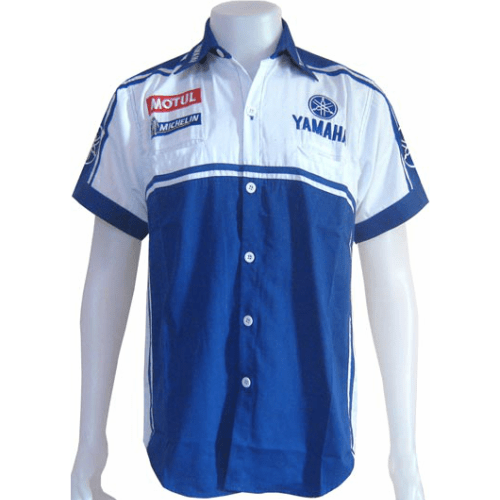 Two tone pit shirts- White and Royal Blue