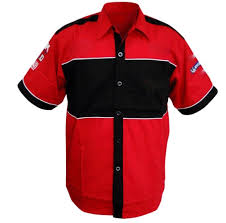 Two tone black and grey pit shirt-Audi Race Shirt - Image 7