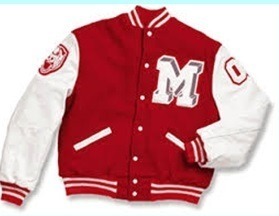 Matric Jacket 11, with large format embroidery