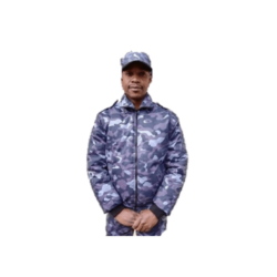 Combat jacket camo