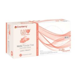 Luv Orange Powder free Examination Gloves