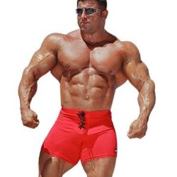 Mens bodybuilding shorts
