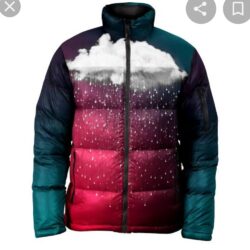 Water resistant jackets sublimation printed